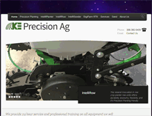 Tablet Screenshot of keprecisionag.com